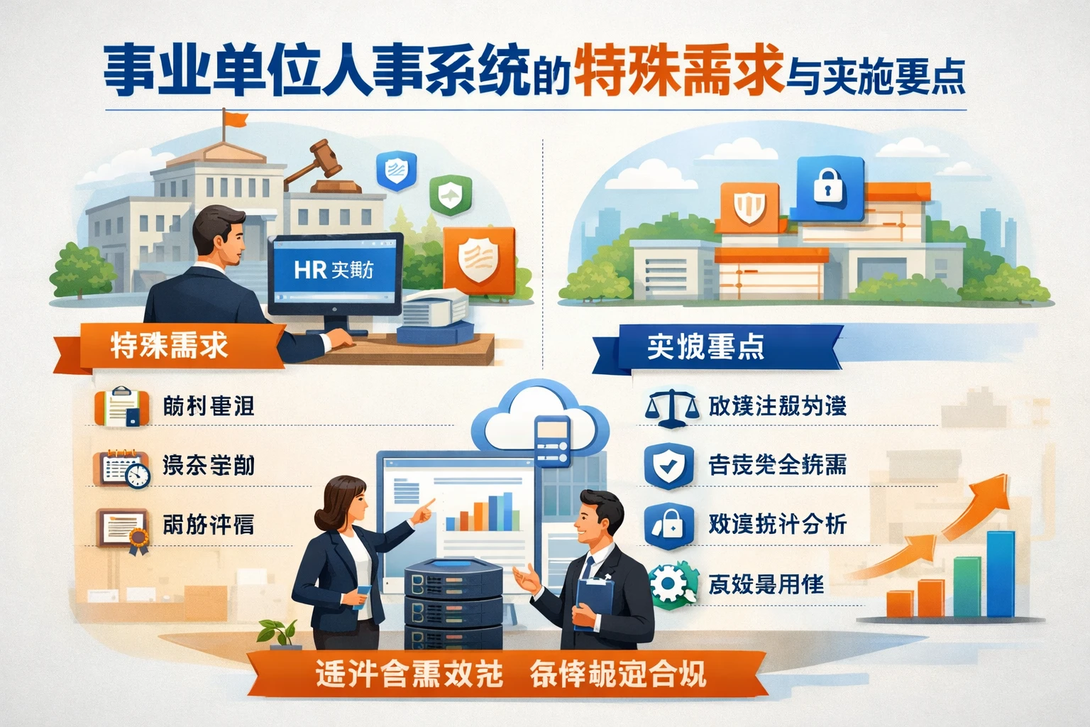 事业单位人事系统的特殊需求与实施要点