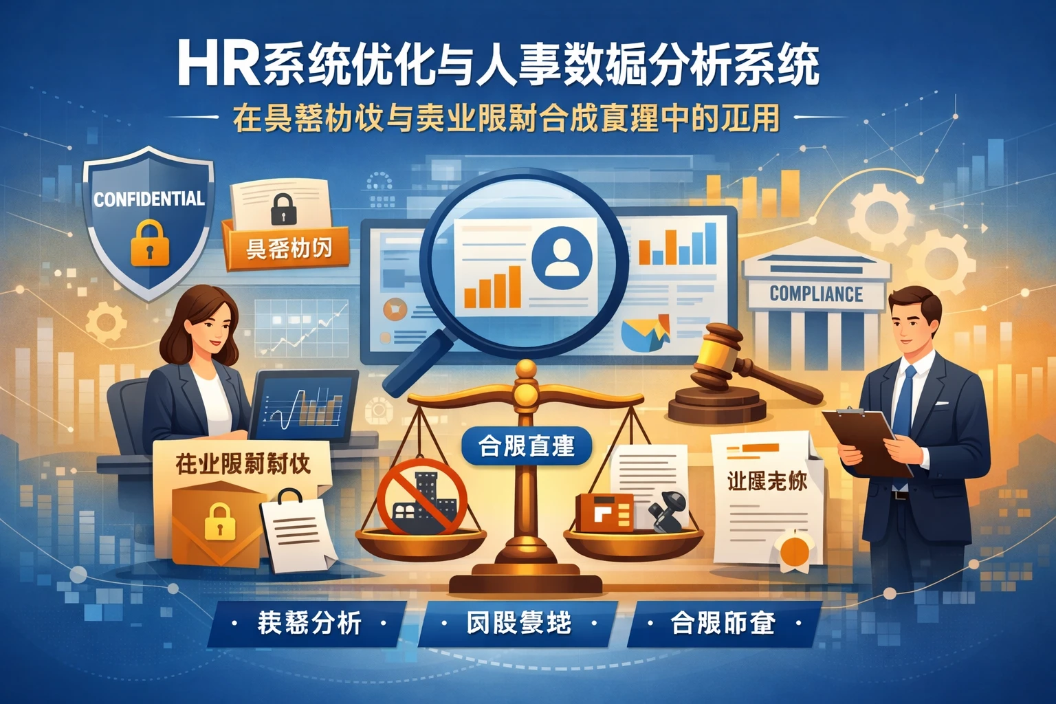 HR系统优化与人事数据分析系统在保密协议与竞业限制合规管理中的应用