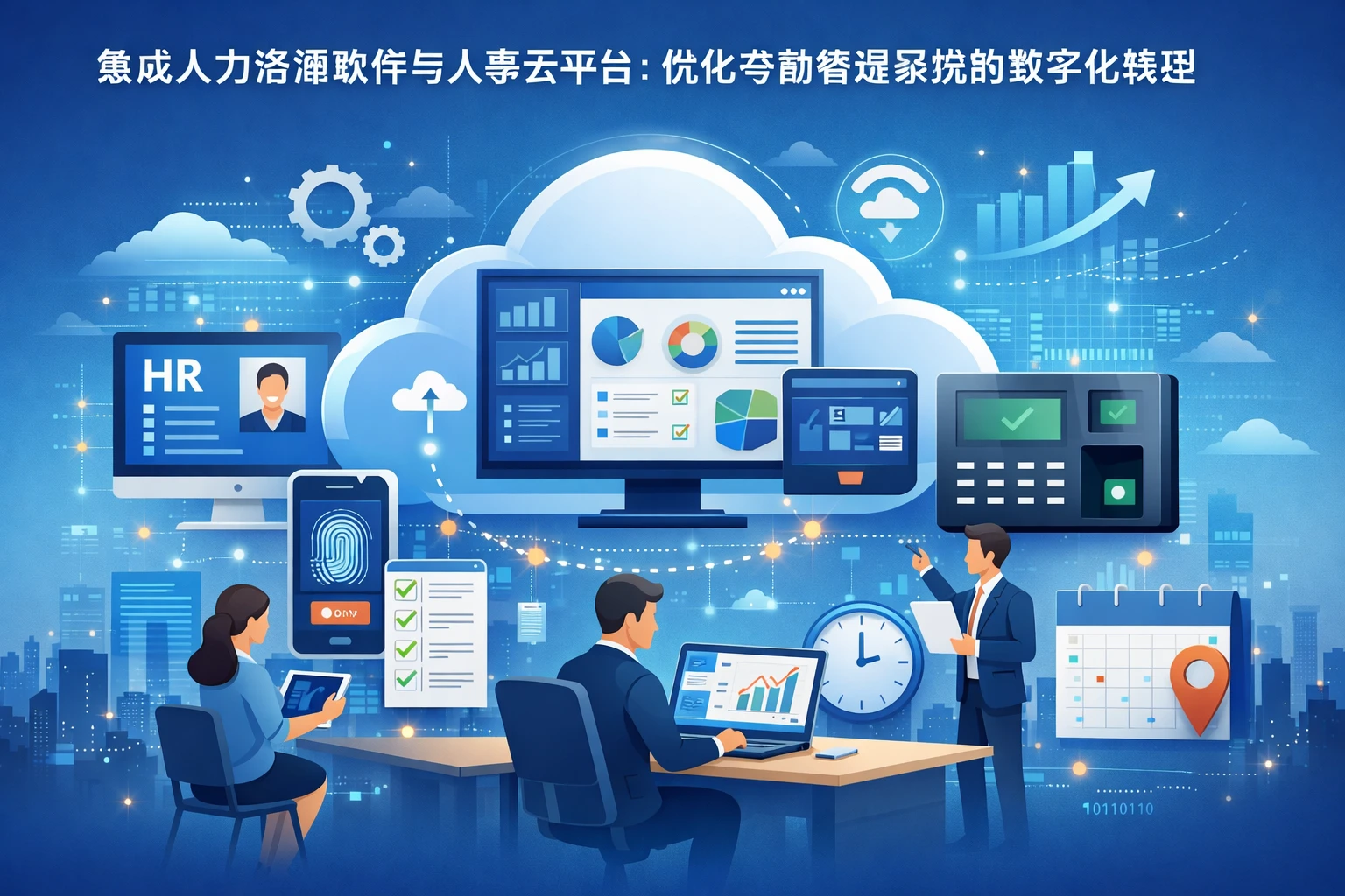 集成人力资源软件与人事云平台：优化考勤管理系统的数字化转型