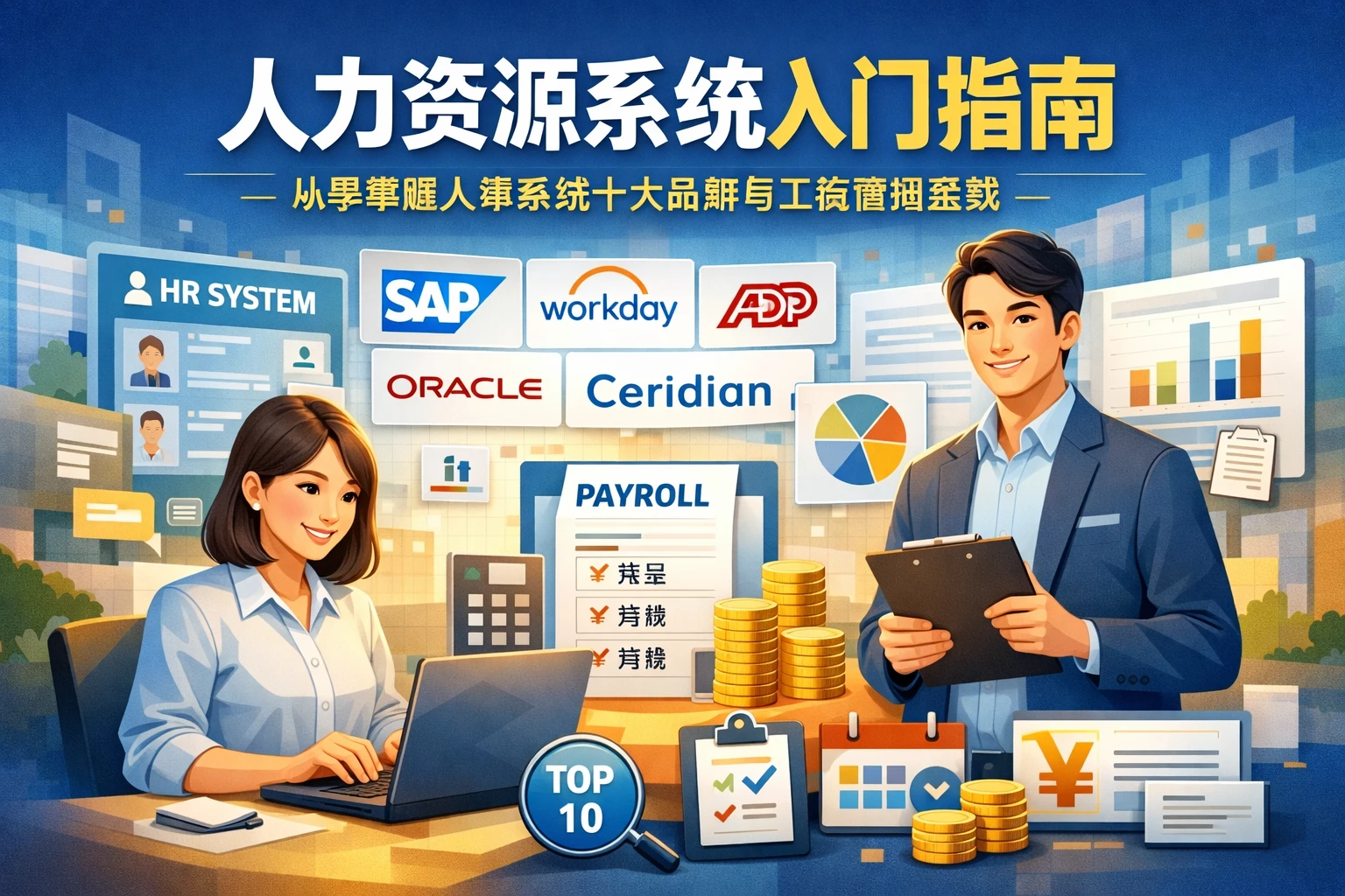 人力资源系统入门指南：从零掌握人事系统十大品牌与工资管理系统