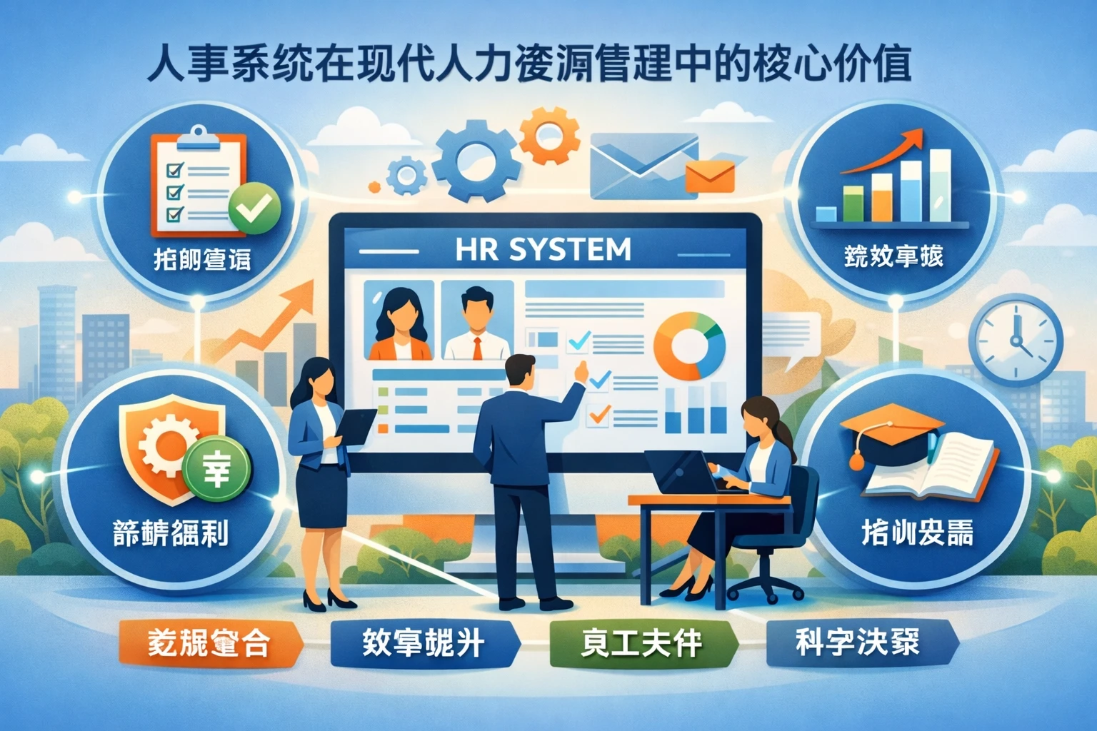 人事系统在现代人力资源管理中的核心价值