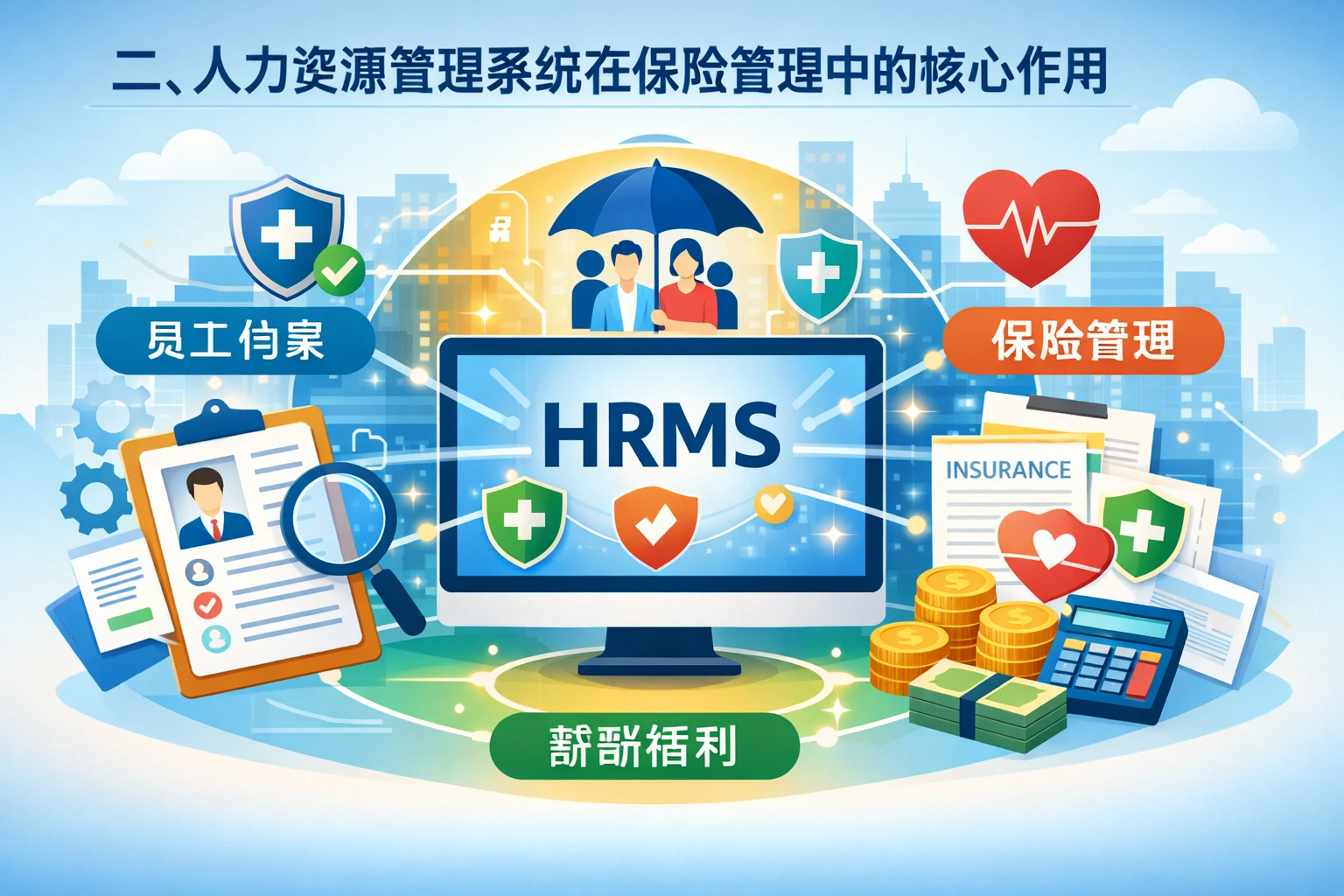 二、人力资源管理系统在保险管理中的核心作用