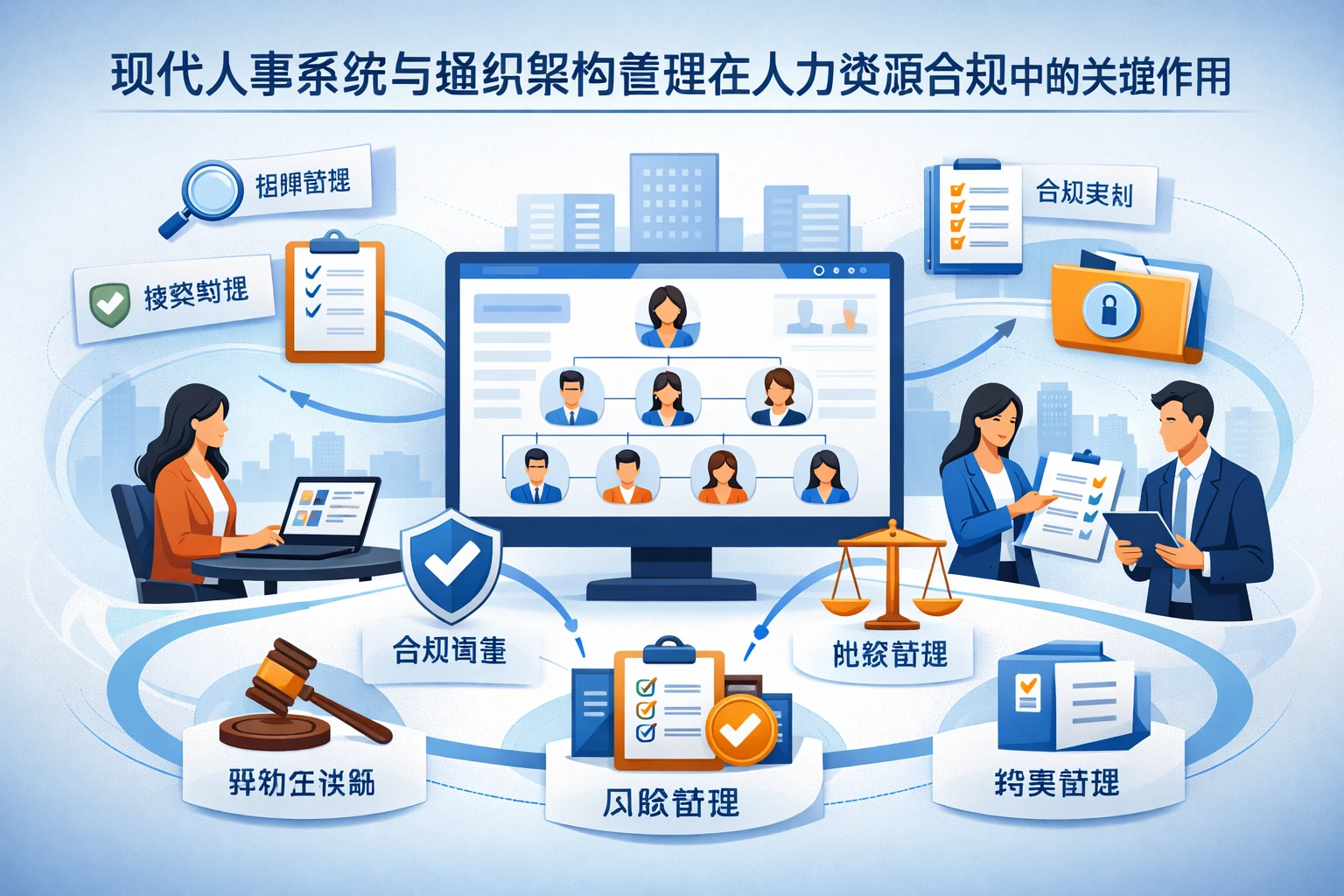 现代人事系统与组织架构管理系统在人力资源合规中的关键作用