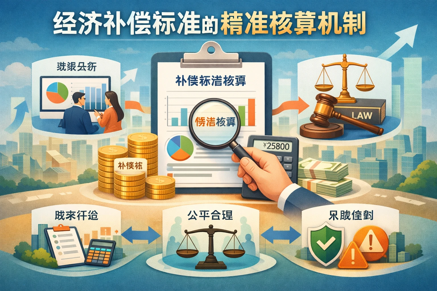 经济补偿标准的精准核算机制