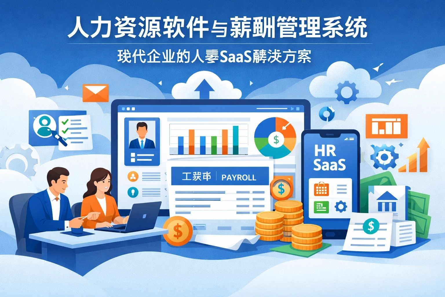 人力资源软件与薪酬管理系统：现代企业的人事SaaS解决方案