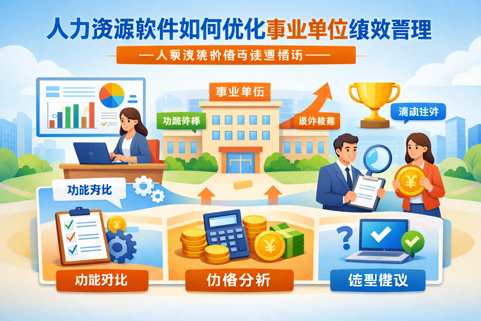 人力资源软件如何优化事业单位绩效管理——人事系统价格与选型指南