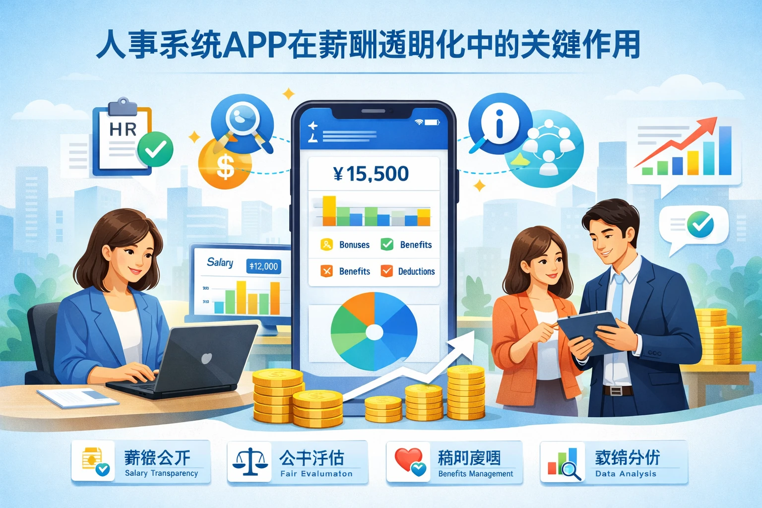人事系统APP在薪酬透明化中的关键作用