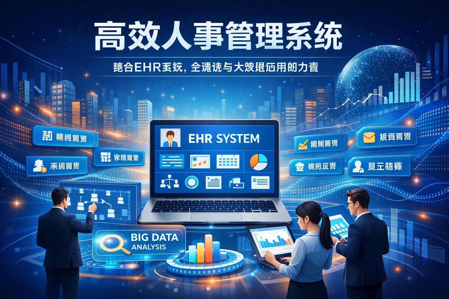 高效人事管理系统:整合ehr系统、全模块与大数据应用的力量