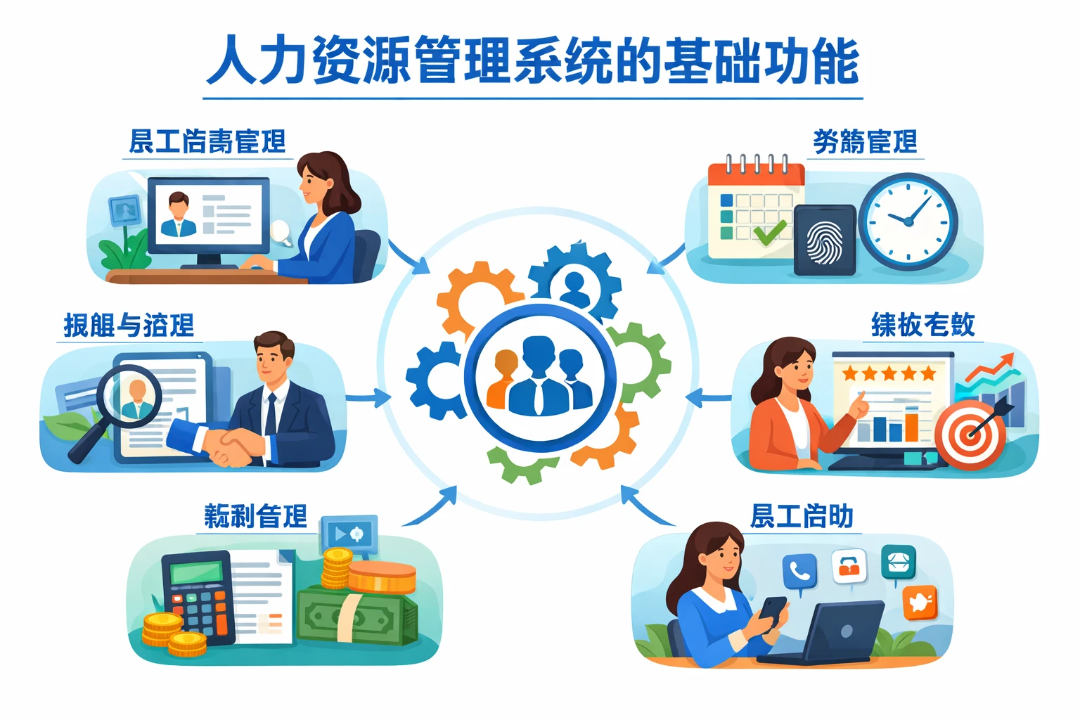 人力资源管理系统的基础功能