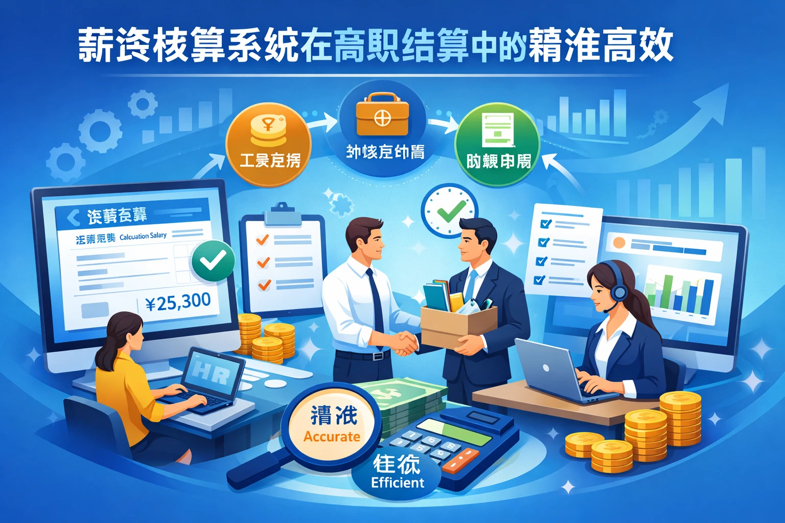 薪资核算系统在离职结算中的精准高效