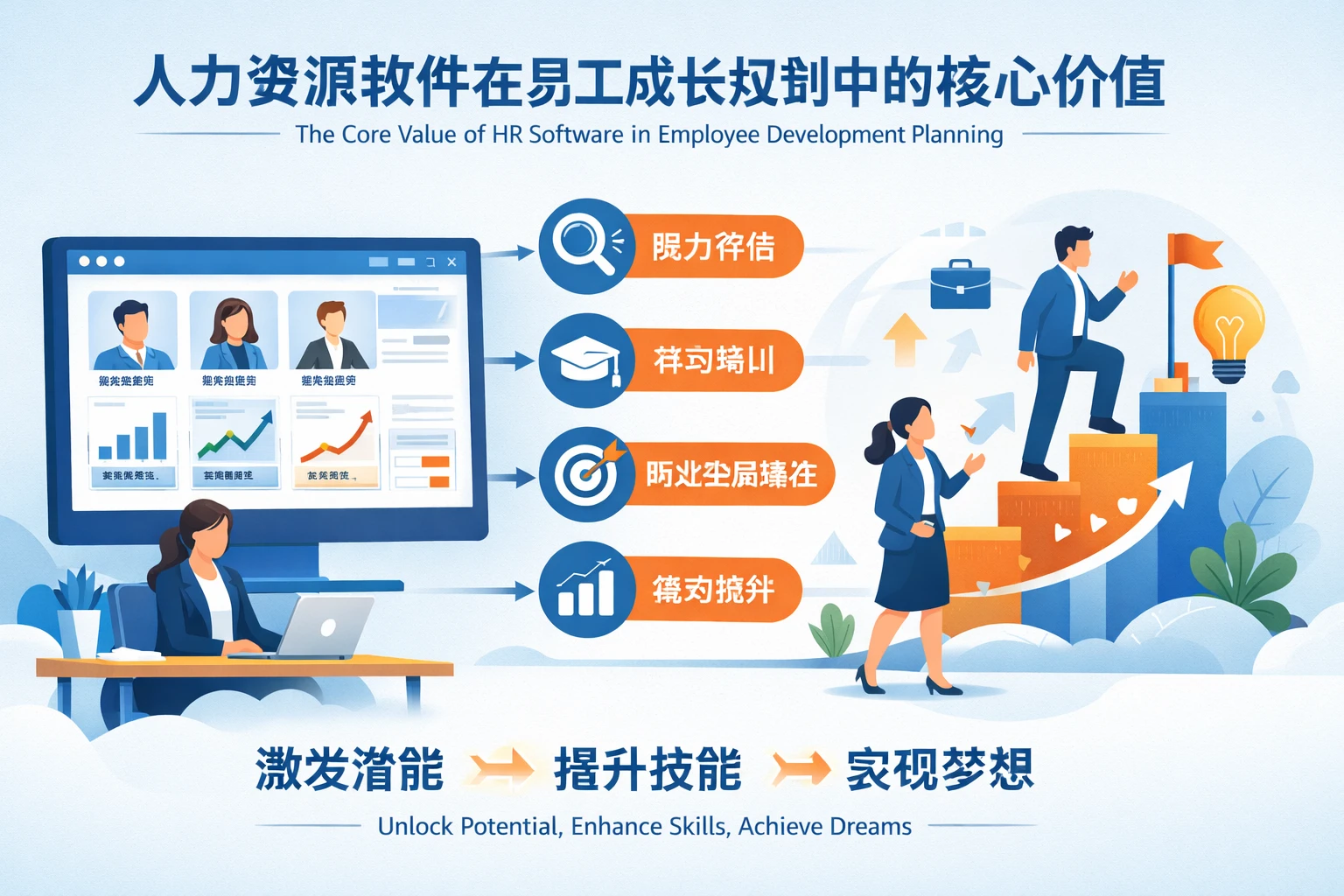 人力资源软件在员工成长规划中的核心价值