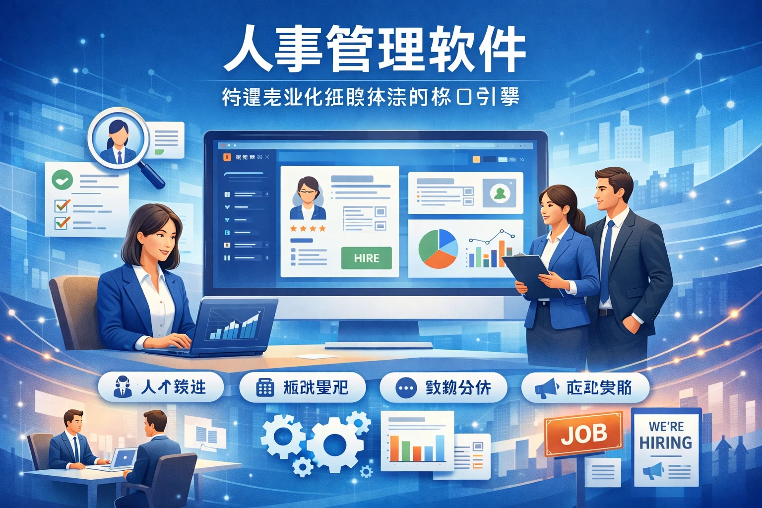 人事管理软件：构建专业化招聘体系的核心引擎