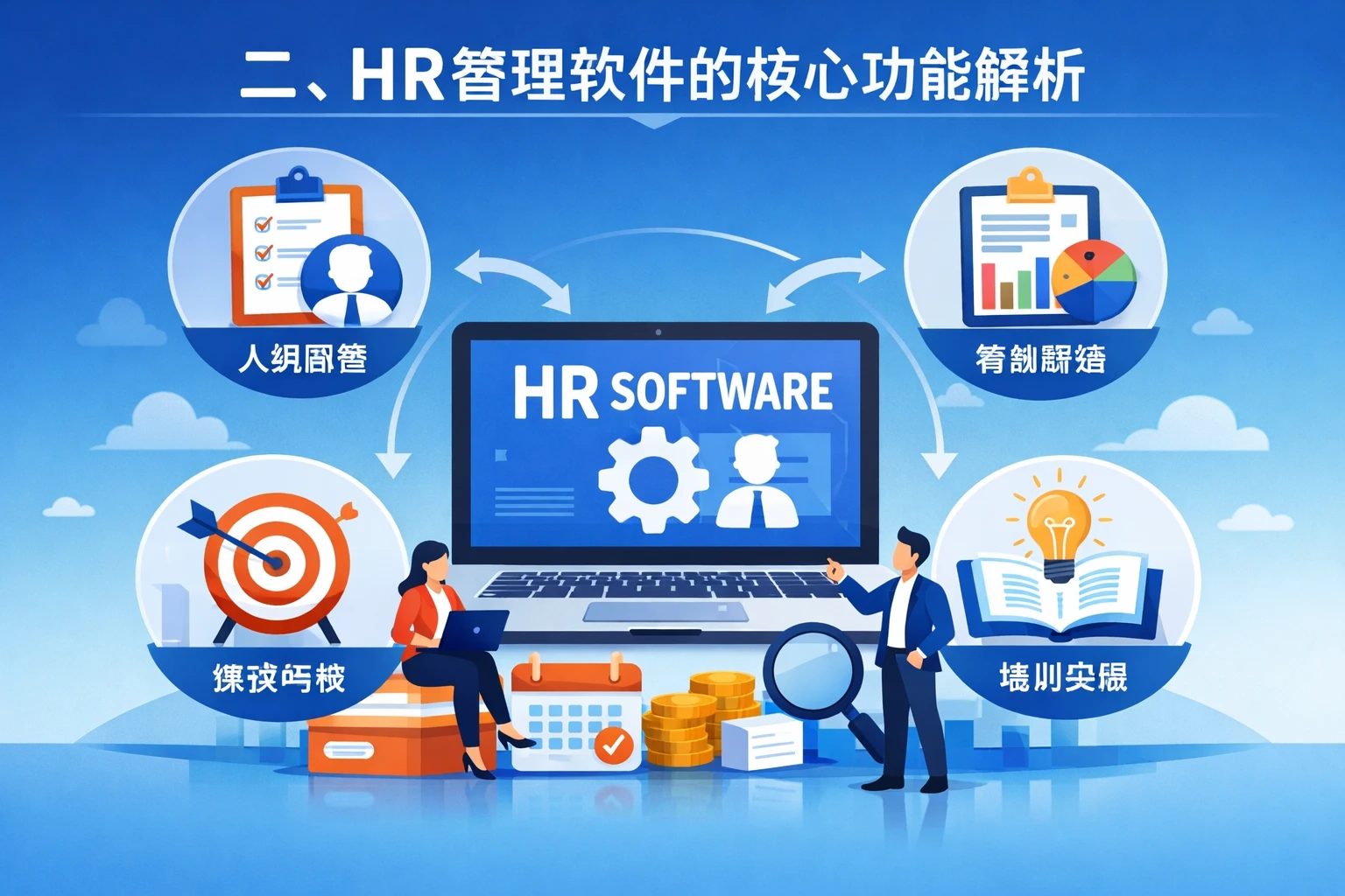 二、HR管理软件的核心功能解析