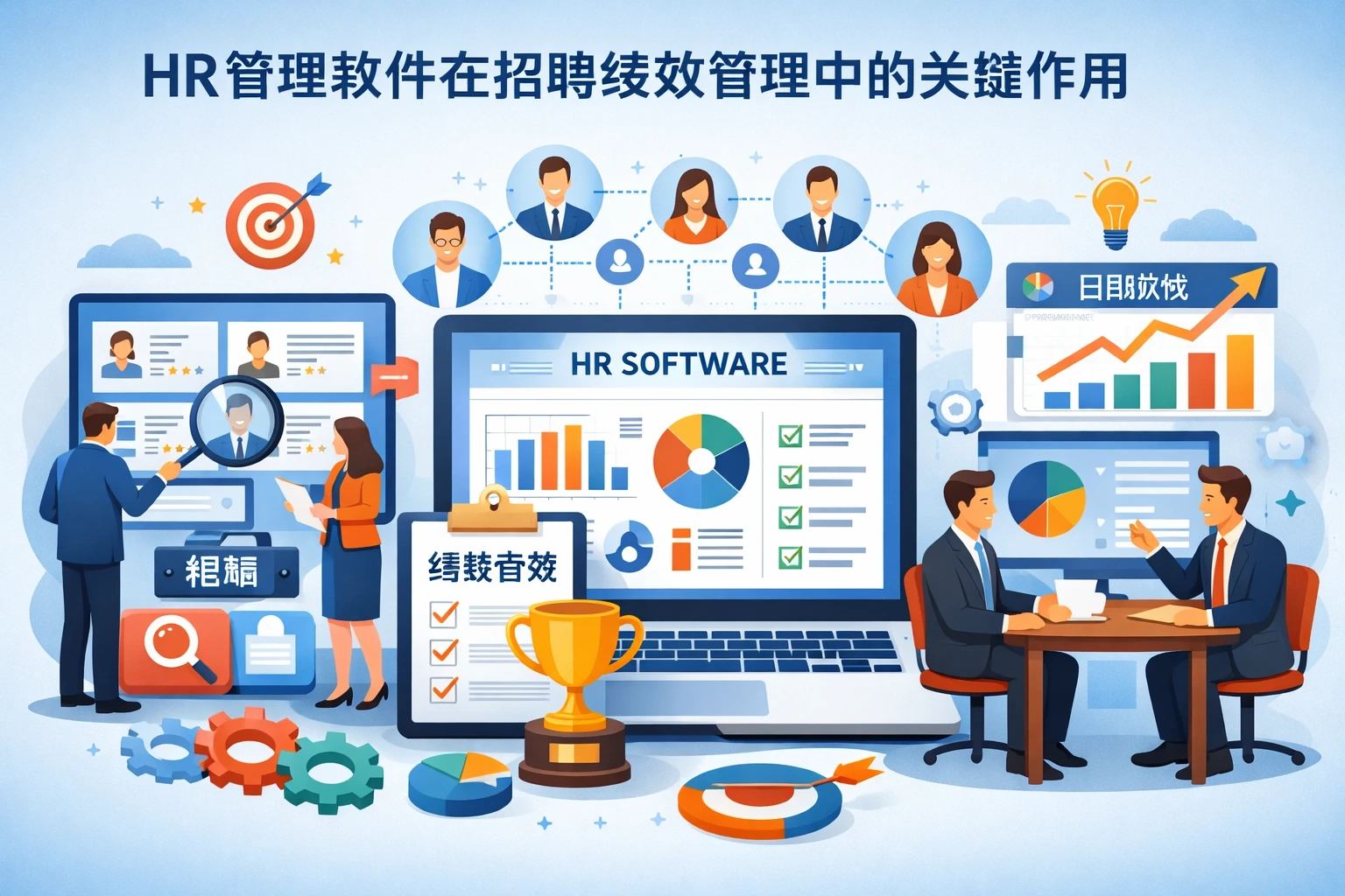 HR管理软件在招聘绩效管理中的关键作用
