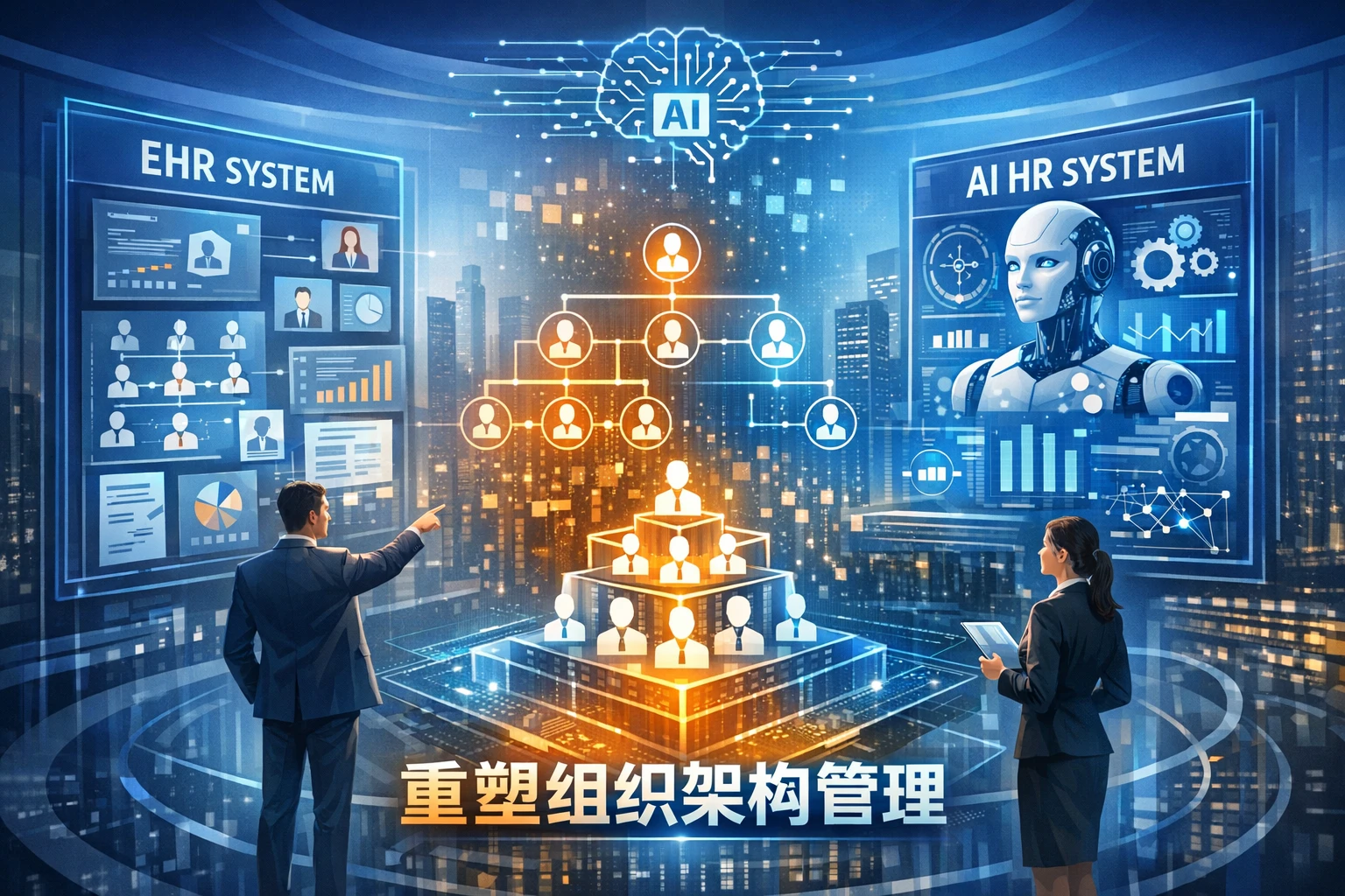 探索现代企业ehr系统与AI人事管理系统如何重塑组织架构管理