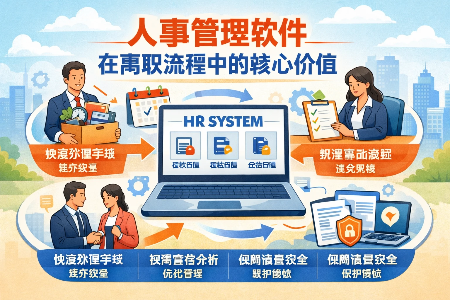 人事管理软件在离职流程中的核心价值