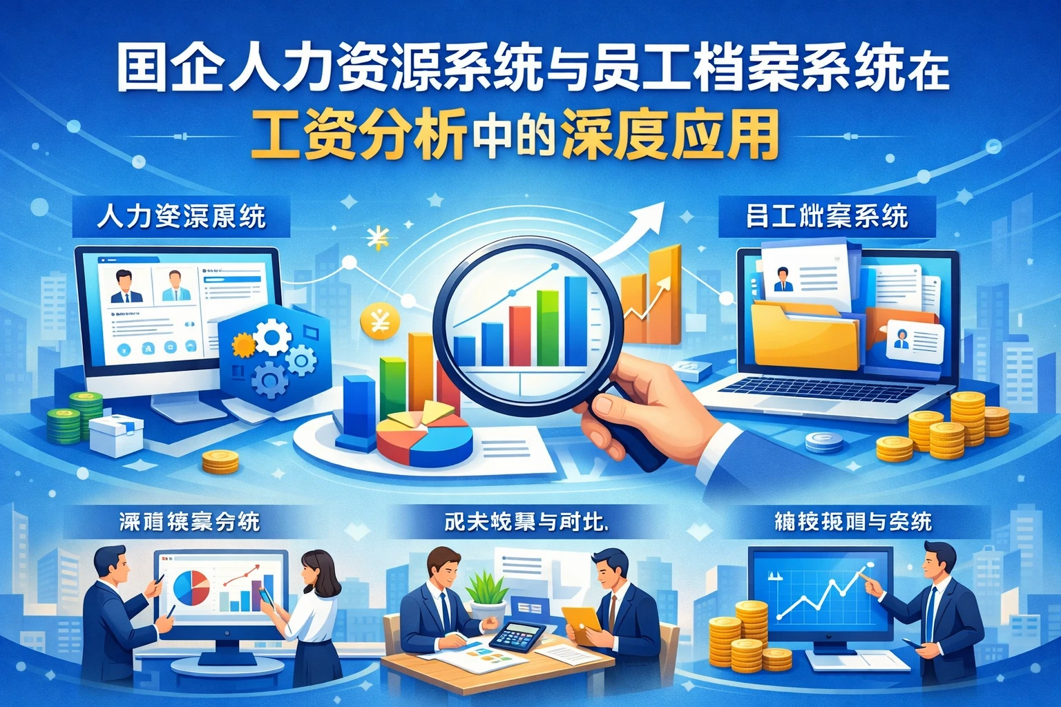 国企人力资源系统与员工档案系统在工资分析中的深度应用