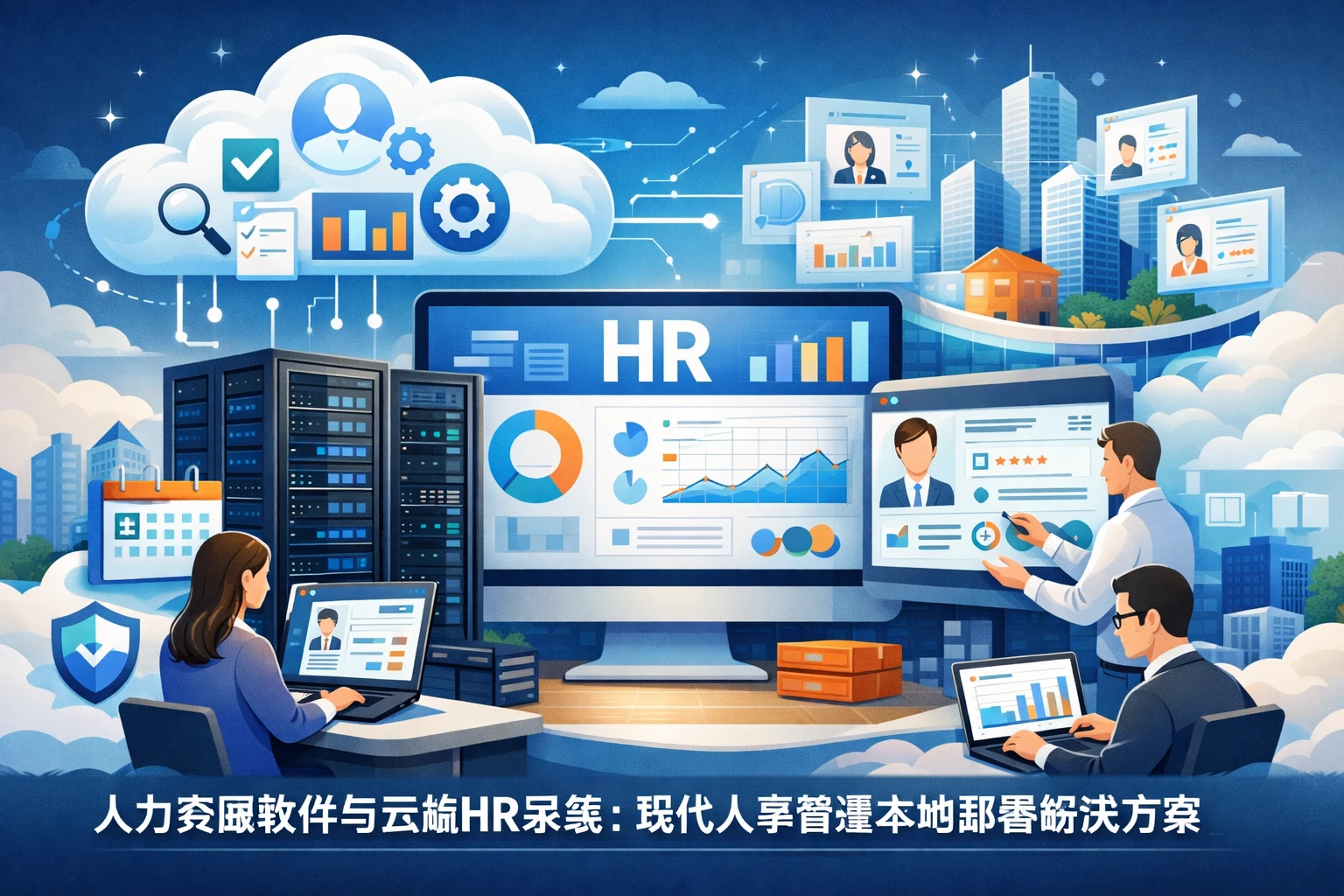 人力资源软件与云端HR系统:现代人事管理本地部署解决方案