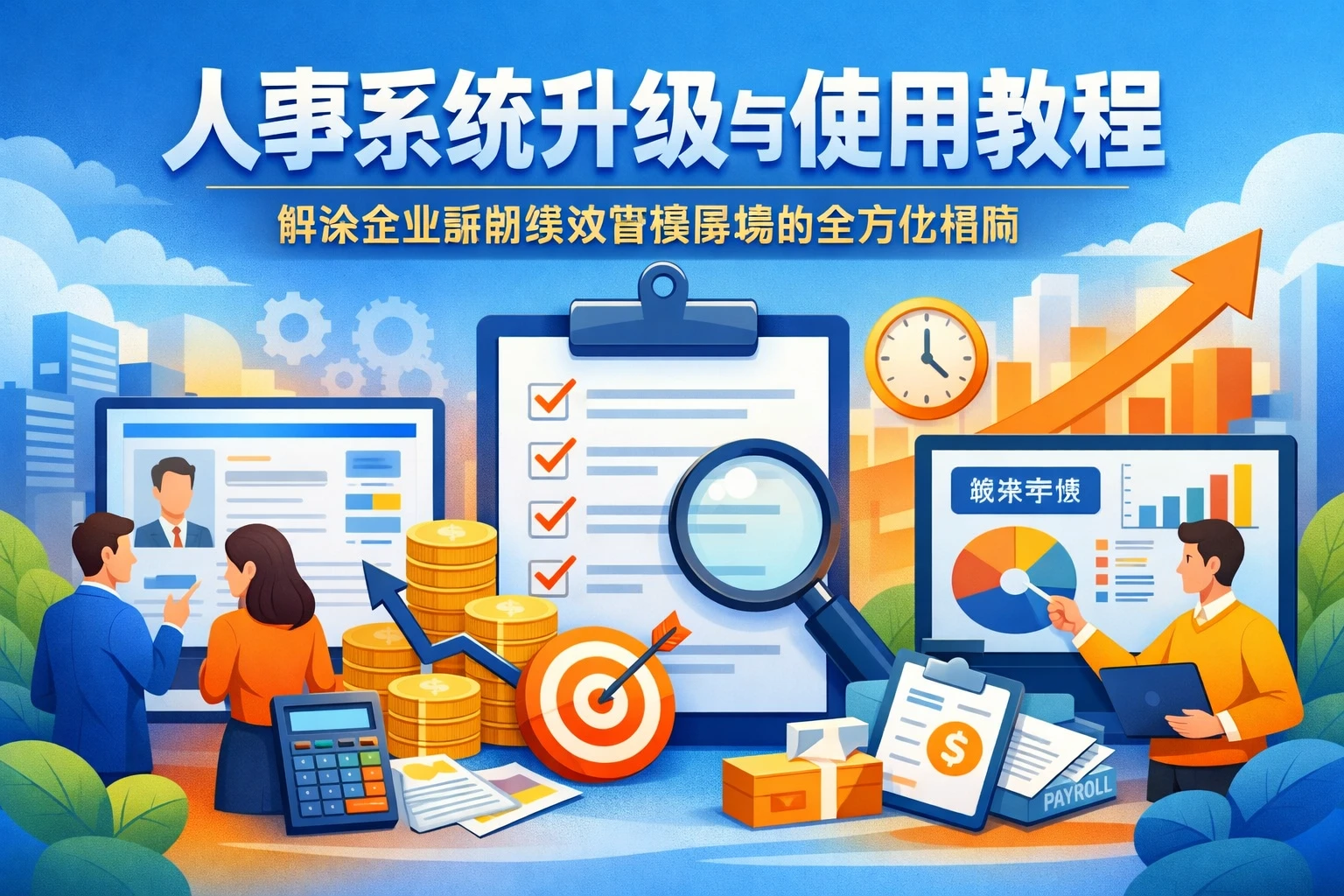 人事系统升级与使用教程：解决企业薪酬绩效管理困境的全方位指南