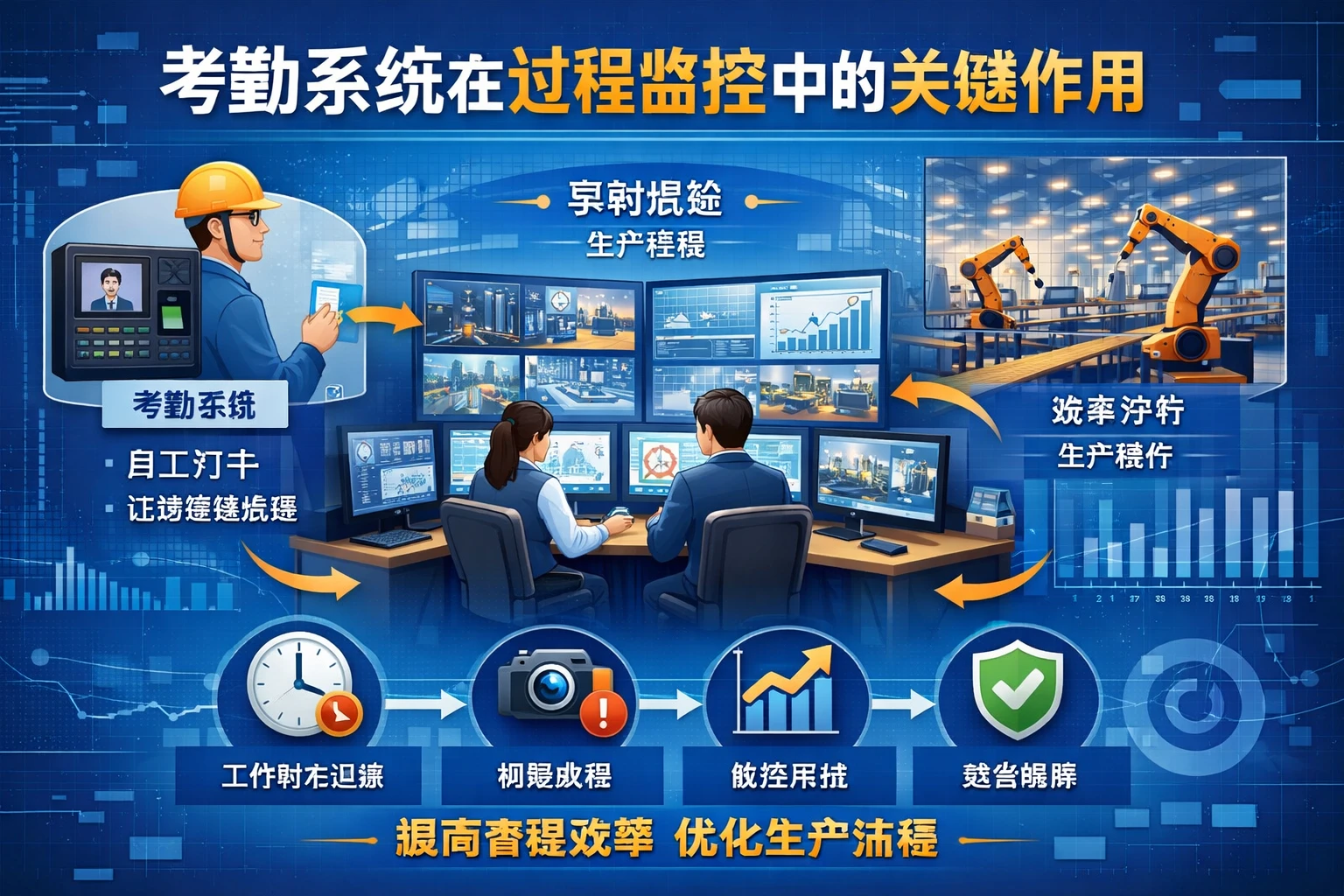 考勤系统在过程监控中的关键作用
