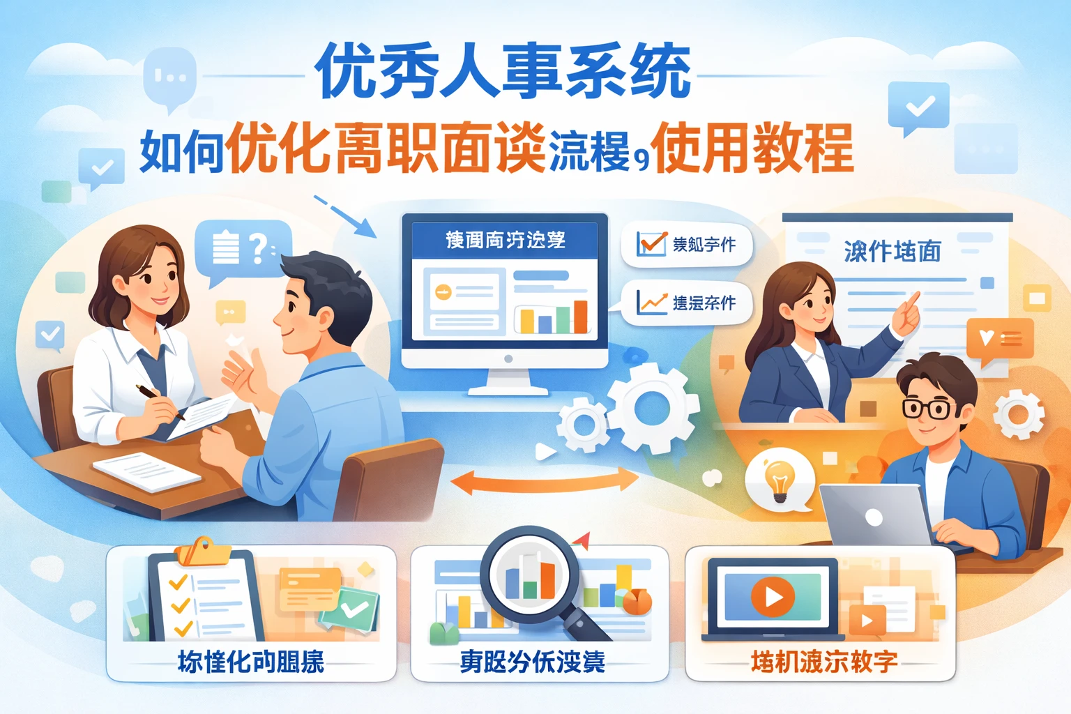 优秀人事系统如何优化离职面谈流程与使用教程