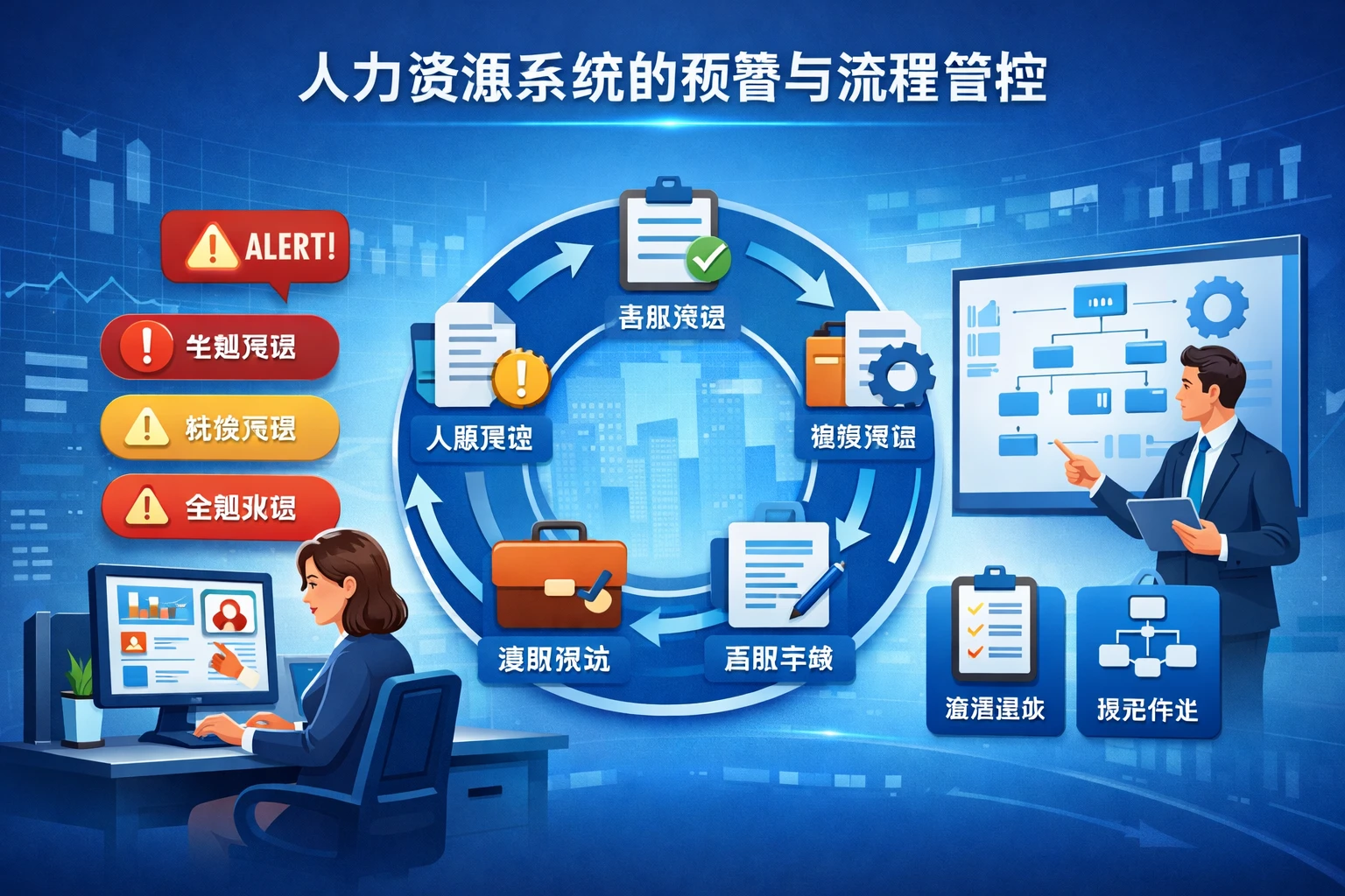 人力资源系统的预警与流程管控