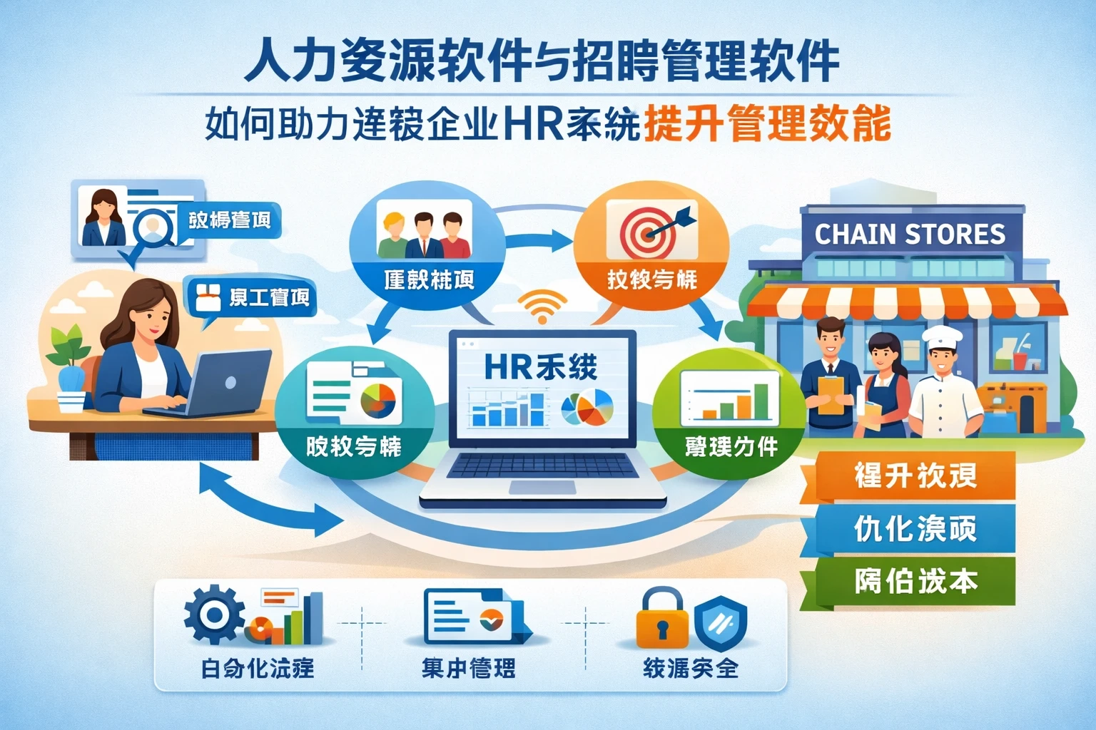人力资源软件与招聘管理软件如何助力连锁企业HR系统提升管理效能