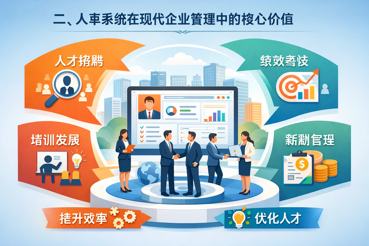 二、人事系统在现代企业管理中的核心价值