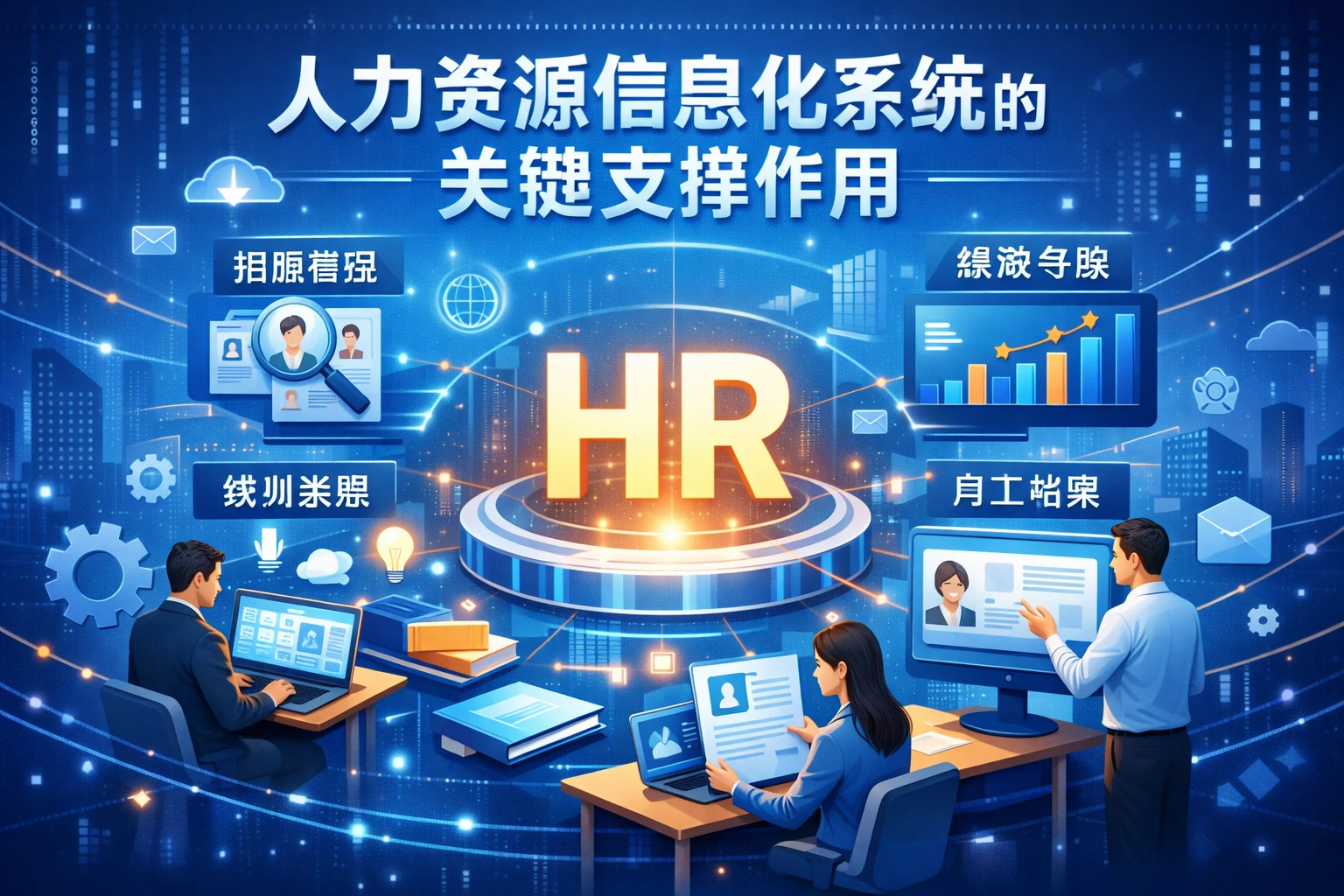 人力资源信息化系统的关键支撑作用