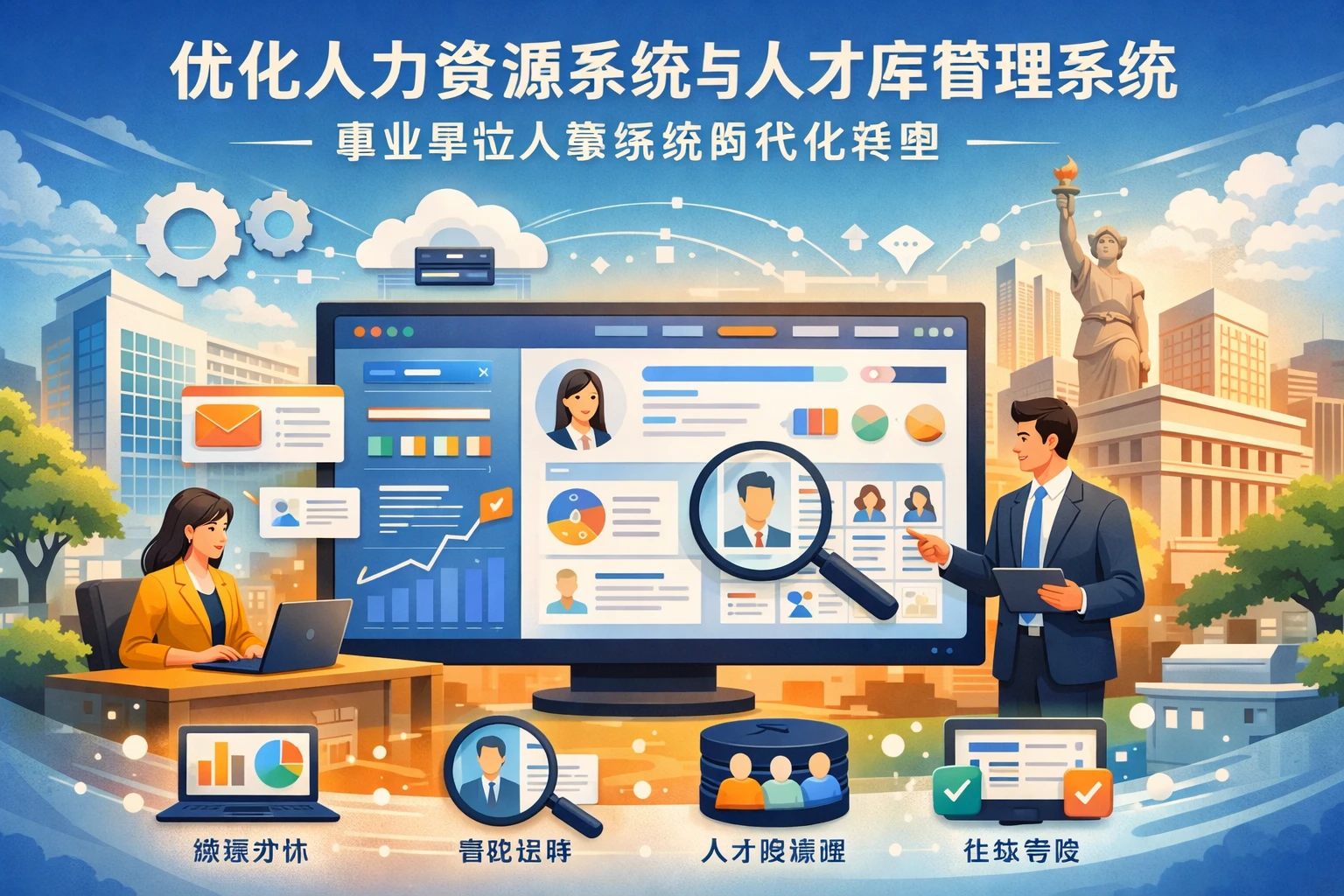 优化人力资源系统与人才库管理系统：事业单位人事系统的现代化转型