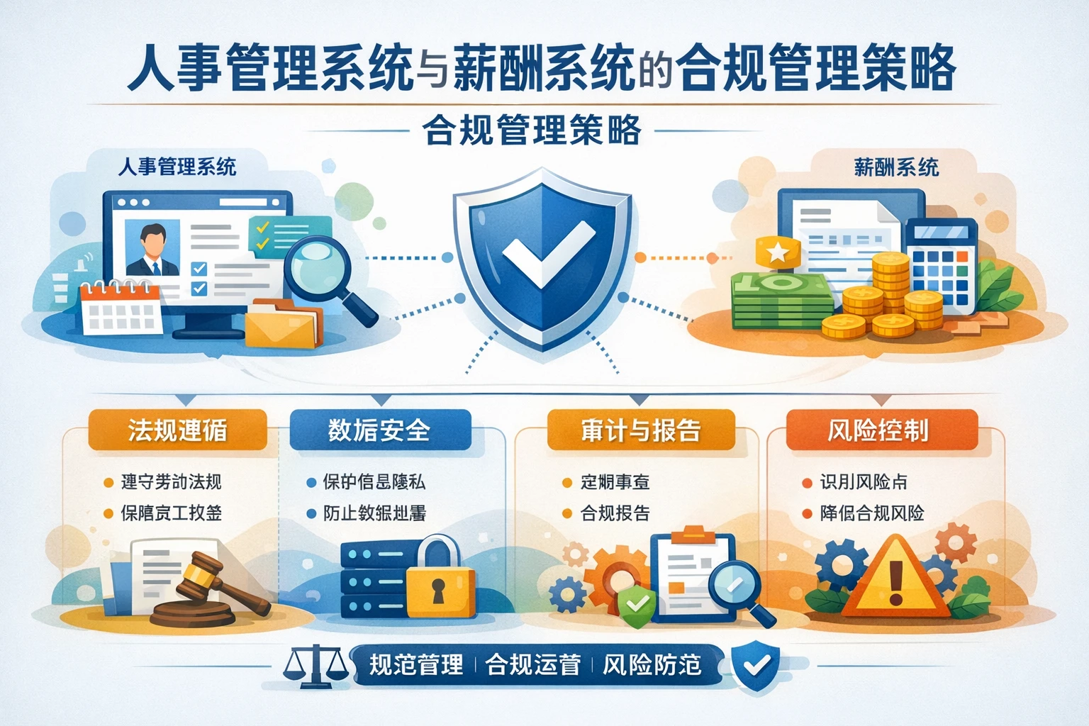 人事管理系统与薪酬系统的合规管理策略