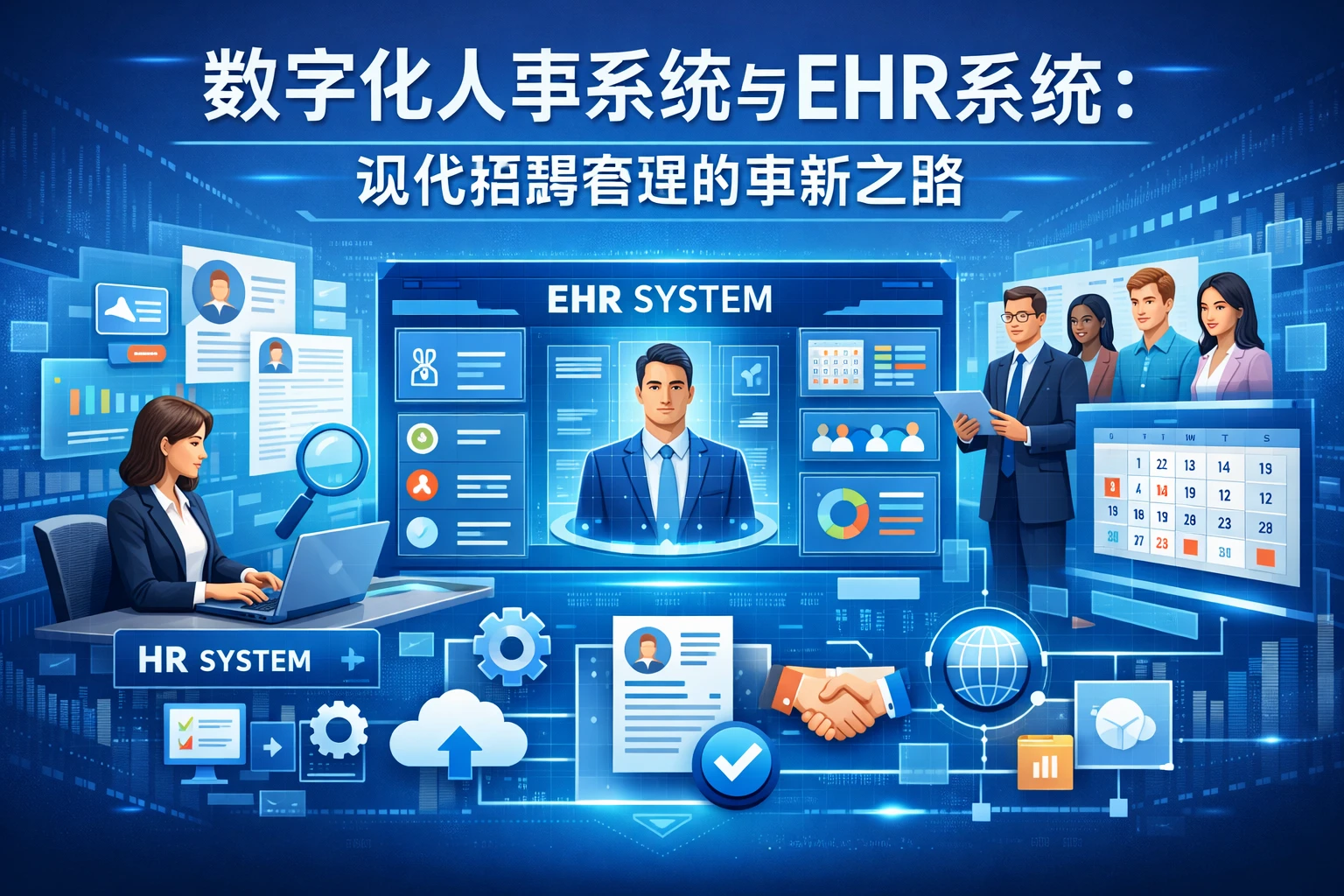 数字化人事系统与EHR系统：现代招聘管理的革新之路