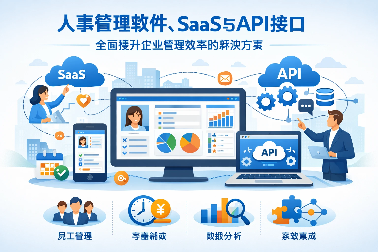 人事管理软件、SaaS与API接口：全面提升企业管理效率的解决方案