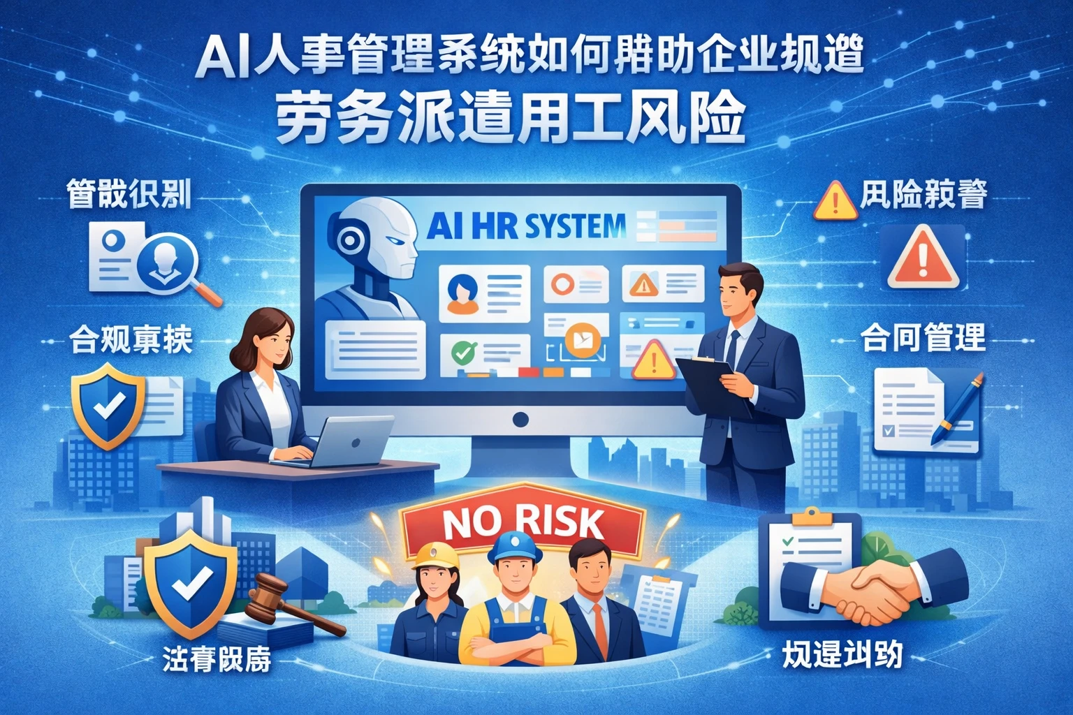 AI人事管理系统如何帮助企业规避劳务派遣用工风险