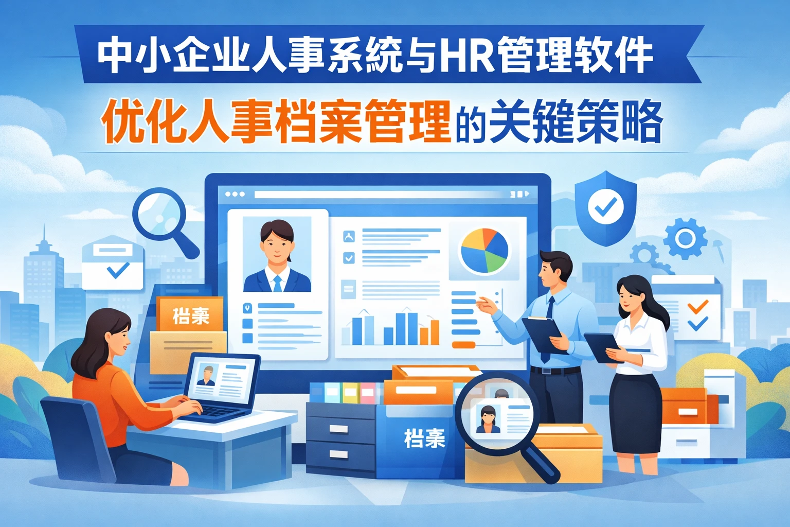 中小企业人事系统与HR管理软件：优化人事档案管理的关键策略