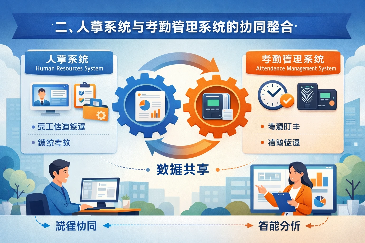 二、人事系统与考勤管理系统的协同整合