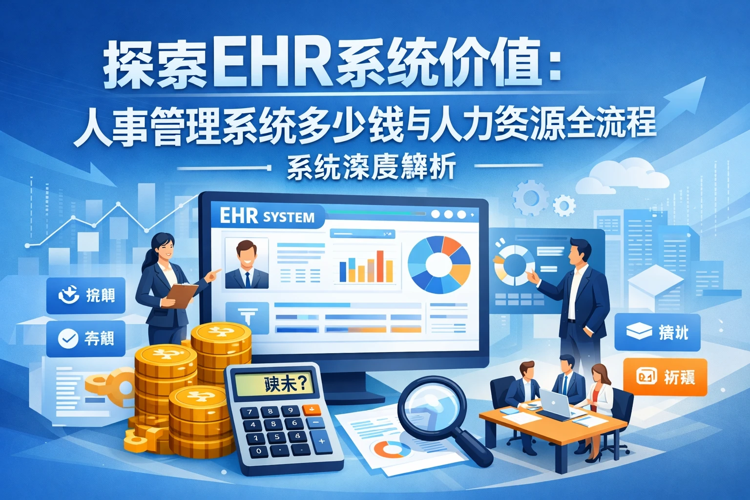 探索EHR系统价值：人事管理系统多少钱与人力资源全流程系统深度解析