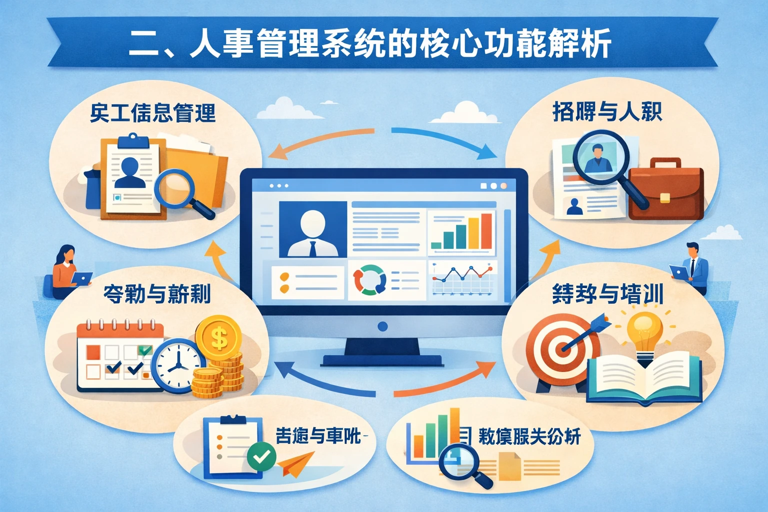 二、人事管理系统的核心功能解析