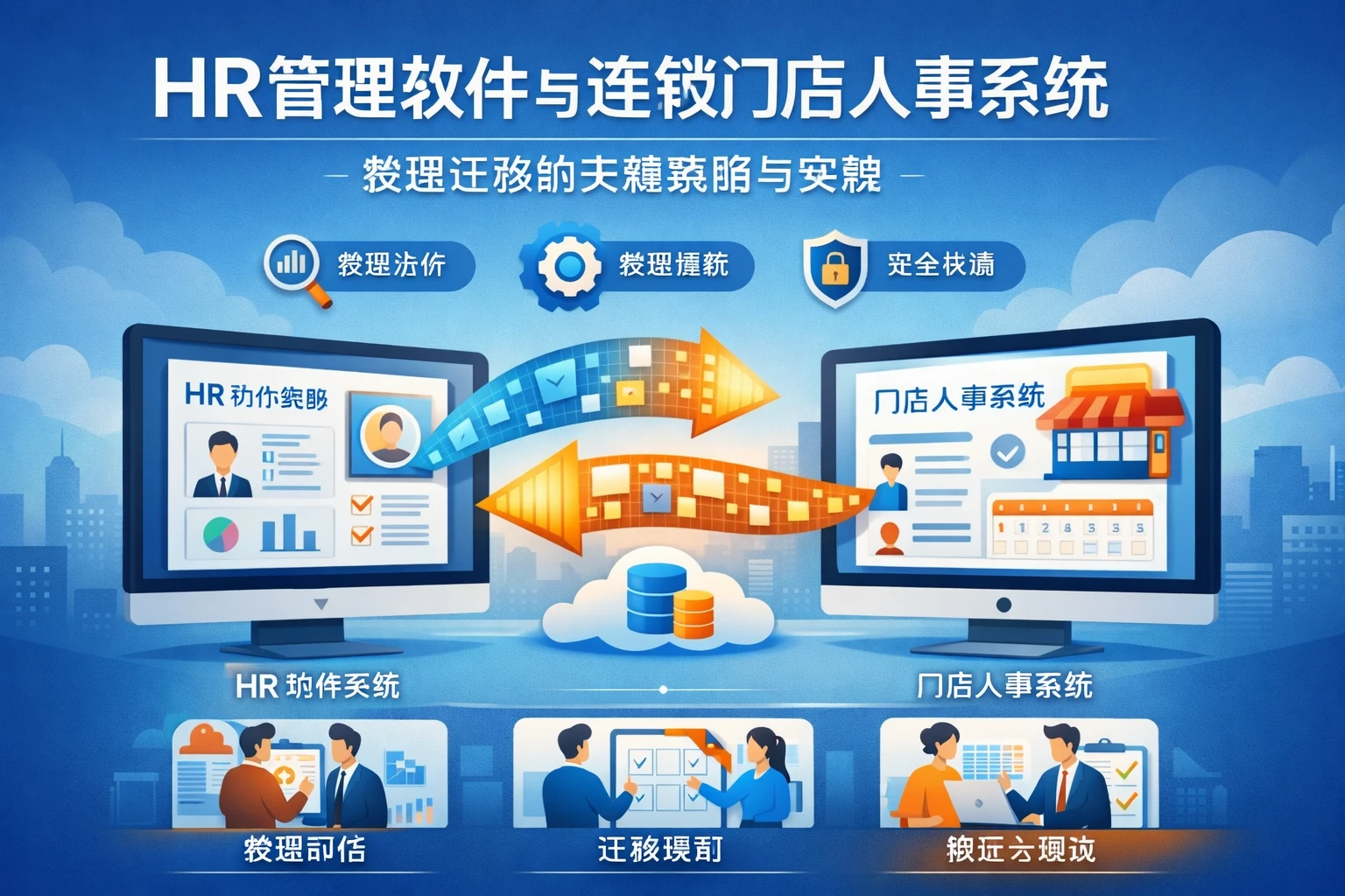 HR管理软件与连锁门店人事系统：数据迁移的关键策略与实践