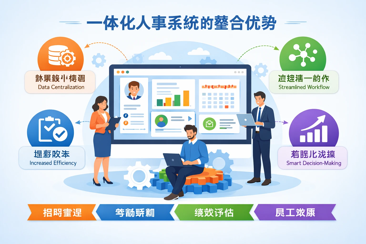 一体化人事系统的整合优势