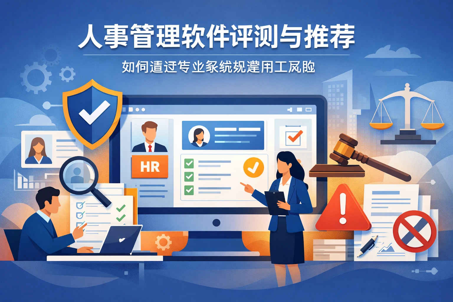 人事管理软件评测与推荐:如何通过专业系统规避用工风险