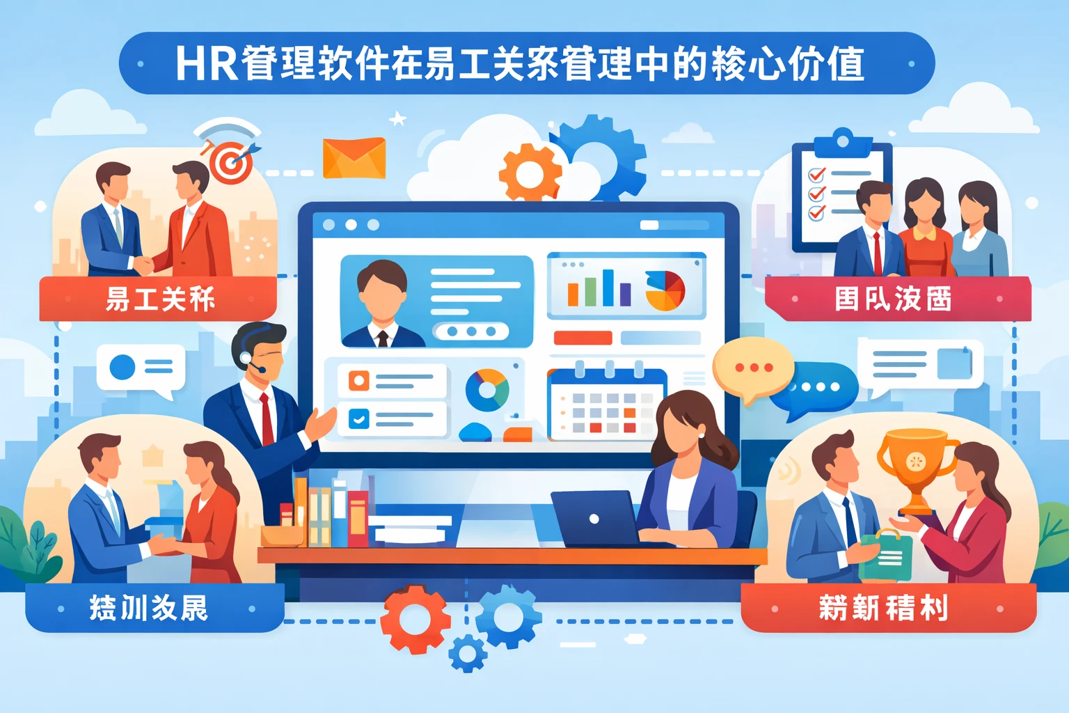 HR管理软件在员工关系管理中的核心价值