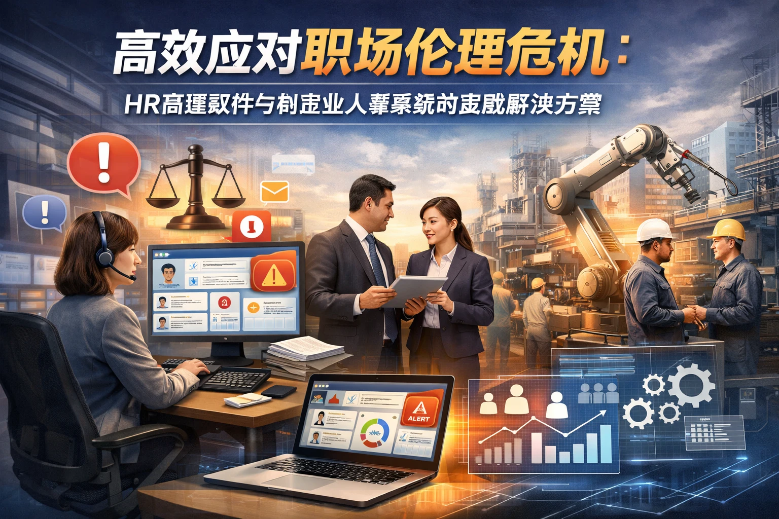 高效应对职场伦理危机:HR管理软件与制造业人事系统的实战解决方案