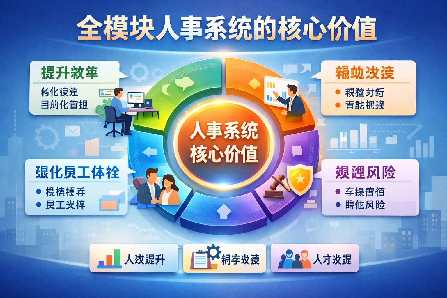 全模块人事系统的核心价值