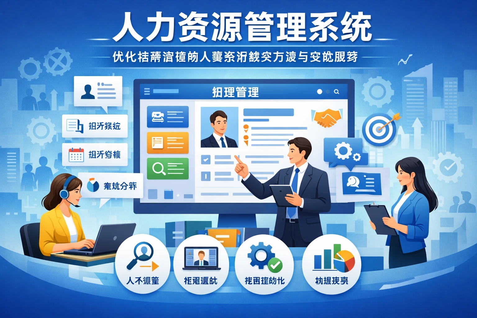 人力资源管理系统：优化招聘流程的人事系统解决方案与实施服务