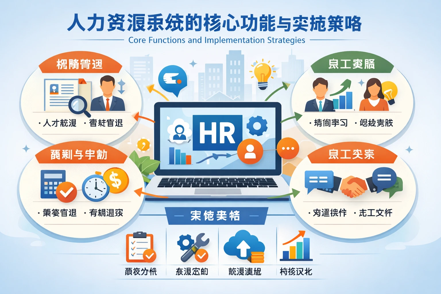 人力资源系统的核心功能与实施策略