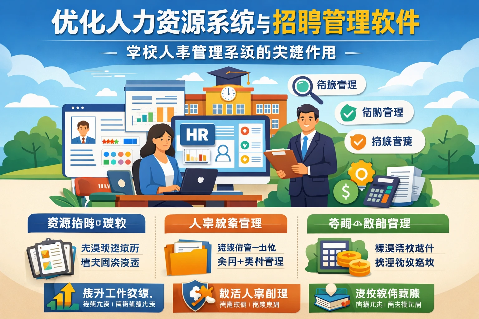 优化人力资源系统与招聘管理软件：学校人事管理系统的关键作用