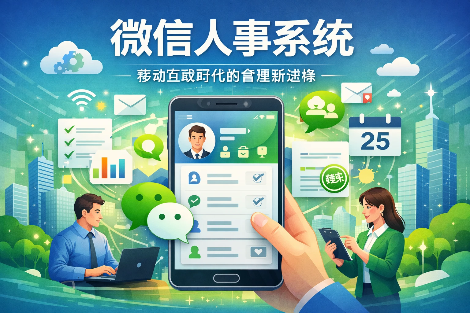 微信人事系统：移动互联时代的管理新选择