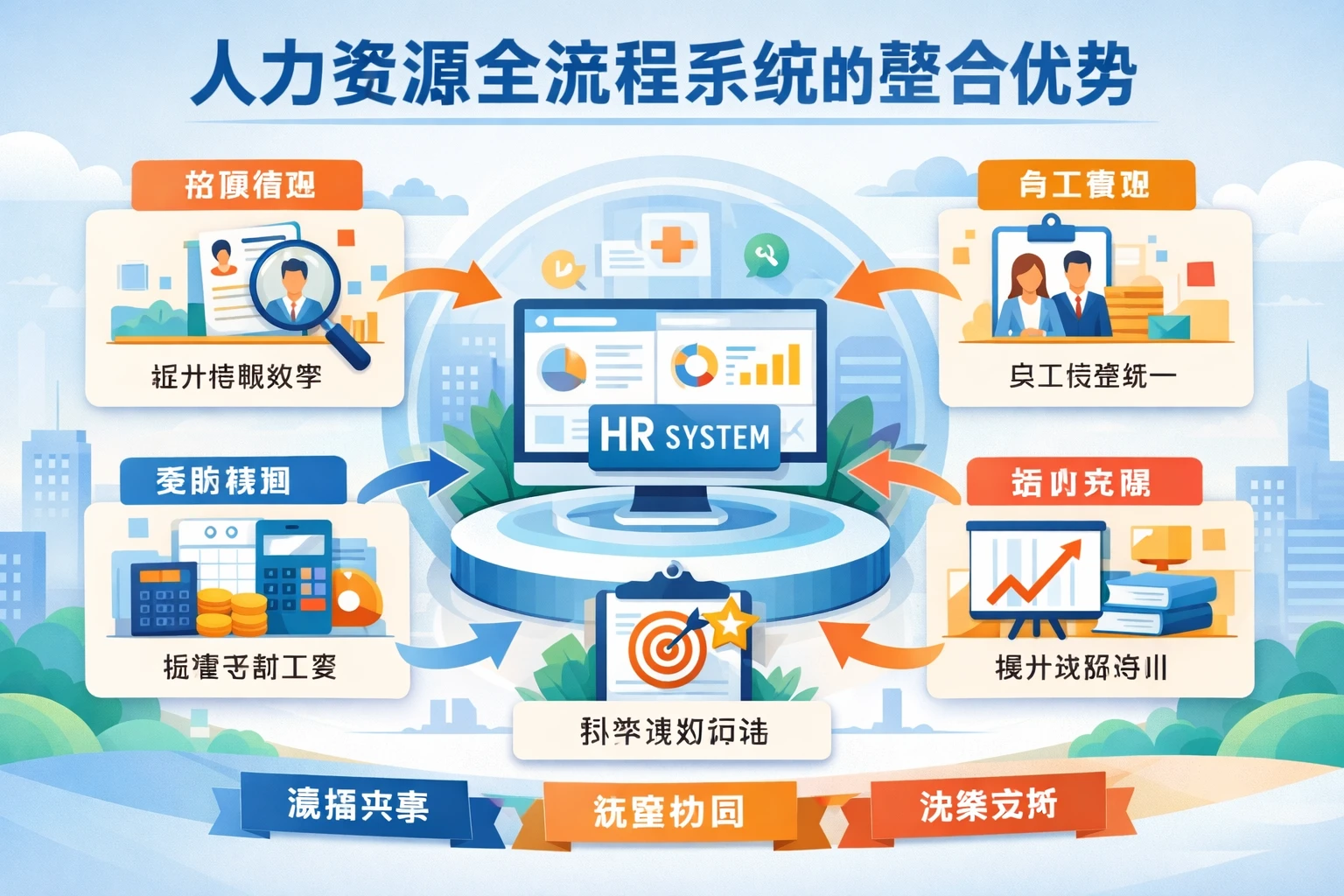 人力资源全流程系统的整合优势