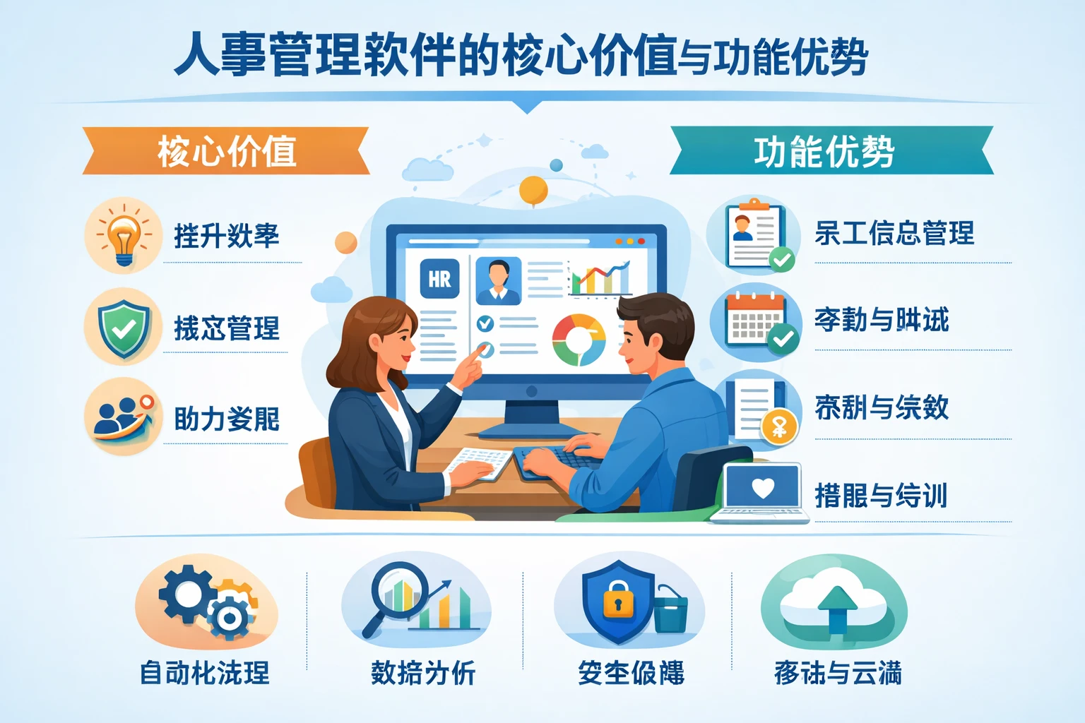 人事管理软件的核心价值与功能优势